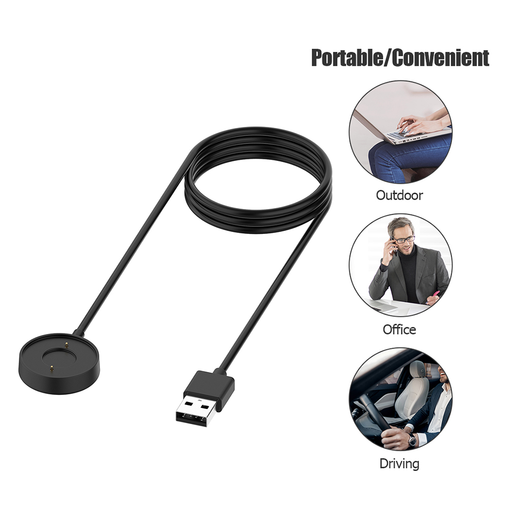 Fossil Watches Smartwatch Charger - สายชาร์จ USB ยาว 3 ฟุต นาฬิกาดีไซน์หรูหรา