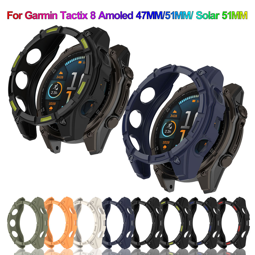 Xwatch Smartwatch - เคสซิลิโคนสำหรับนาฬิกา Garmin Tactix 8 Amoled 51