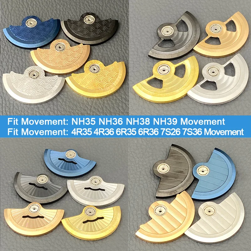 Watch Movement Rotor - NH35 Series การเคลื่อนไหวอัตโนมัติโรเตอร์ Fit NH38 NH39
