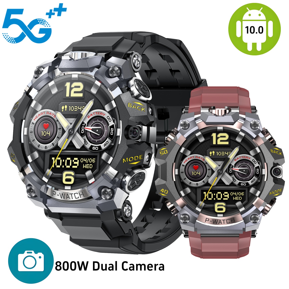 Smartwatch Watches Price - สมาร์ทวอทช์ Q668 ระบบ Android 10.0 หน้าจอ