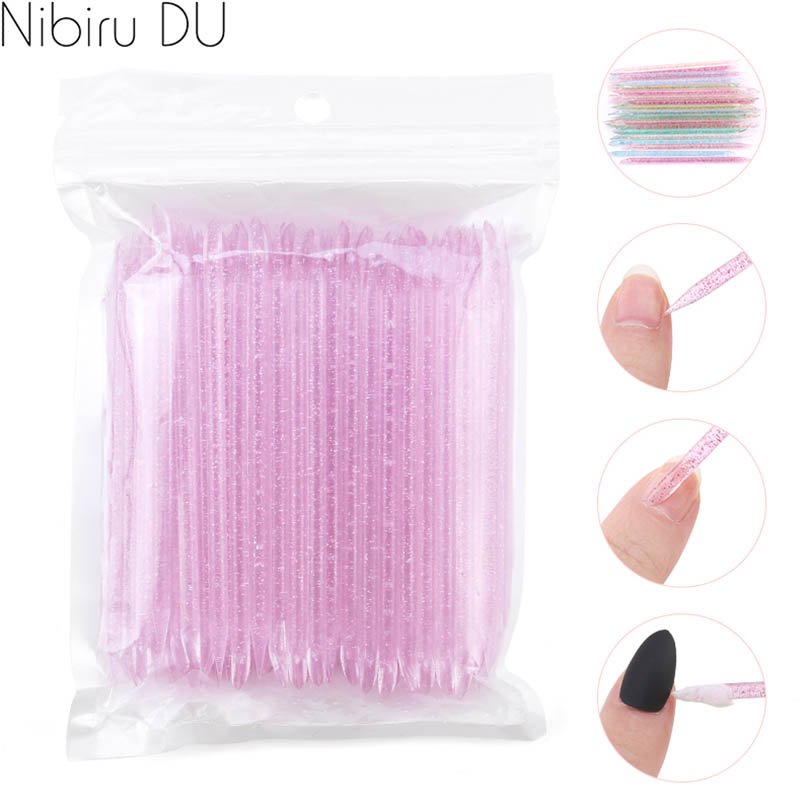 Crystal Press Tool - 50/100Pcs คริสตัล Stick Double End Nail