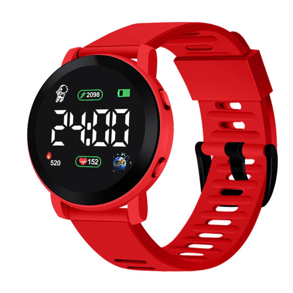 Kids Watches Not Smartwatch - นาฬิกาดิจิตอล LED สำหรับเด็ก กันน้ำ แสดงวันที่อัตโนมัติ ปฏิทินรายสัปดาห์