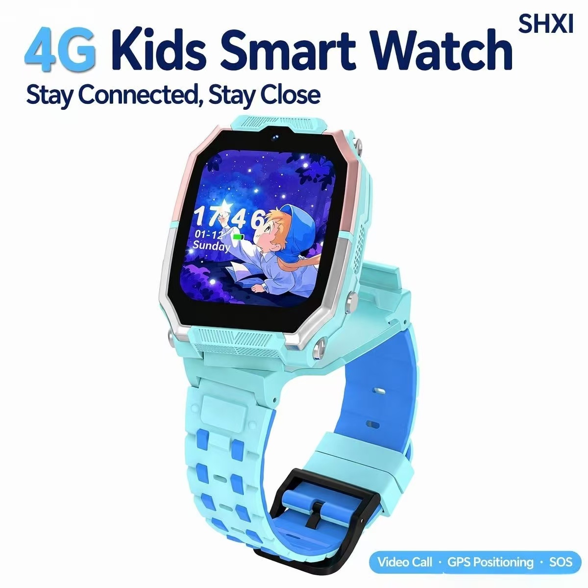 Kids Watches Not Smartwatch - นาฬิกาอัจฉริยะ SHXI H15 4G สำหรับเด็ก พร้อม