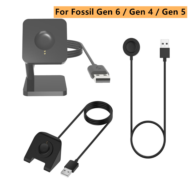 Fossil Watches Smartwatch Charger - 1M USB USB Fast Charge แท่นชาร์จสำหรับ