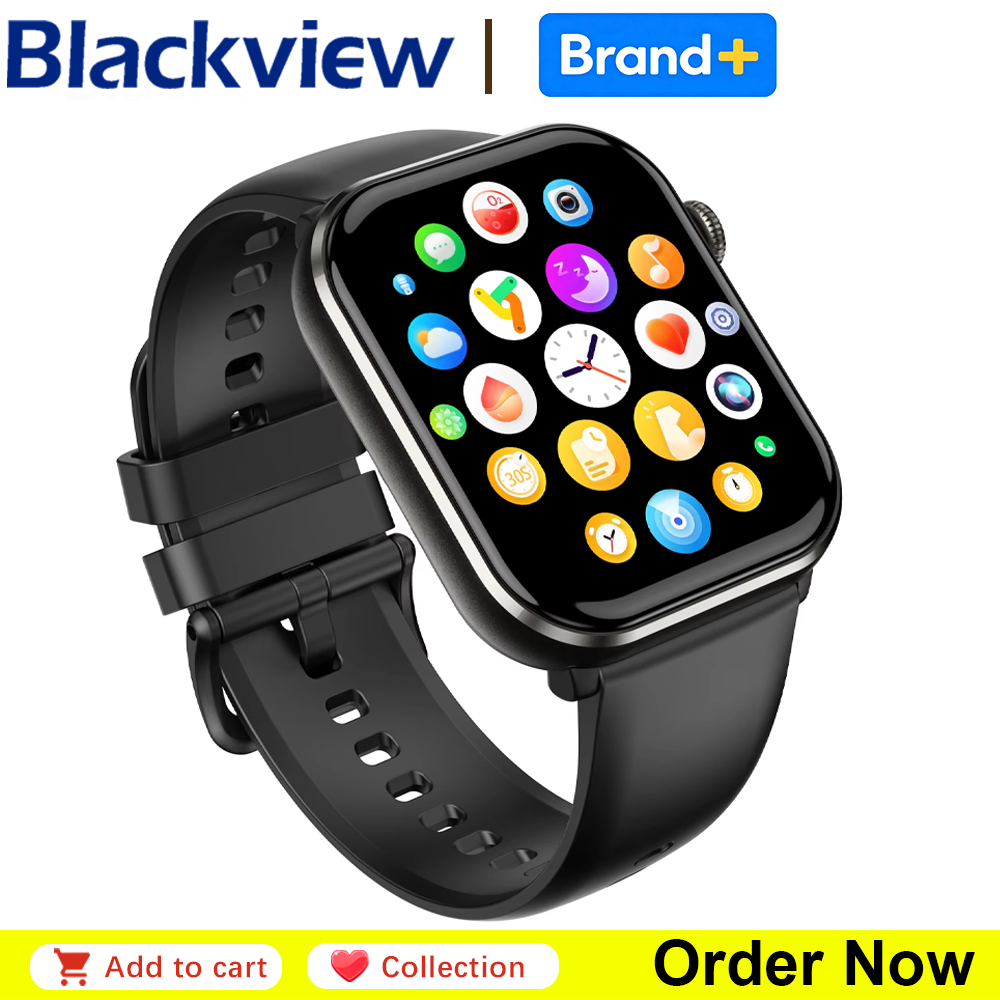 Smartwatch Watches Price - แบล็ควิว R60 สมาร์ทวอทช์โทรผ่านบลูทูธ 1.96'' AMOLED HD