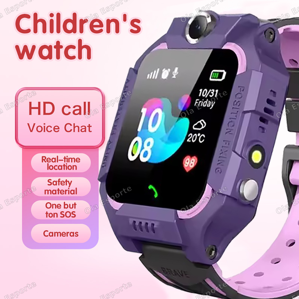 Smartwatch Watches Gift For Boys - นาฬิกาอัจฉริยะสำหรับเด็ก รุ่นใหม่ 2G SOS ป้องกันการหาย พร้อมระบบระบุตำแหน่ง