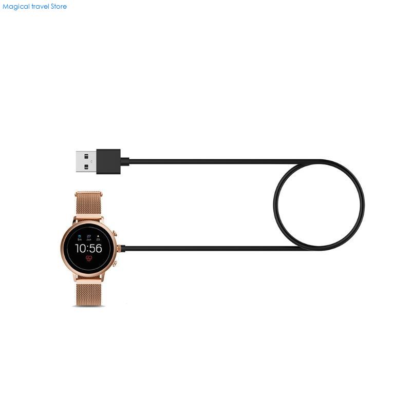 Fossil Watches Smartwatch Charger - N2UB สายชาร์จ USB แท่นยึดแท่นชาร์จอะแดปเตอร์ชาร์จสำหรับ Fossil-Gen6/5/4