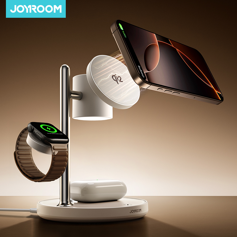 Smartwatch Watches For Iphone - สถานีชาร์จแม่เหล็ก Joyroom 4-in-1 สำหรับ iPhone 17-12