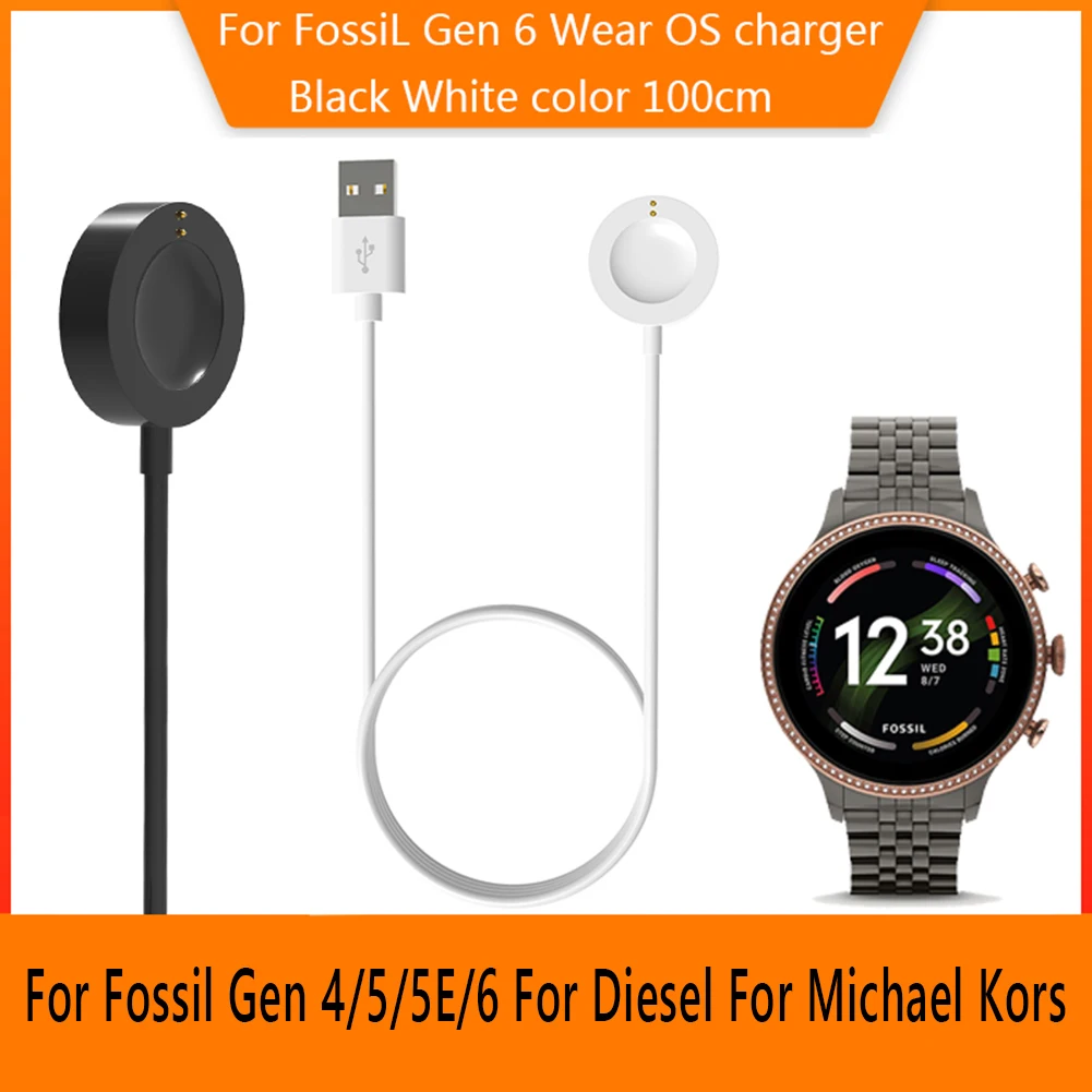 แท่นชาร์จแม่เหล็ก USB สำหรับ G - Fossil Watches Smartwatch Charger บทวิจารณ์และราคา