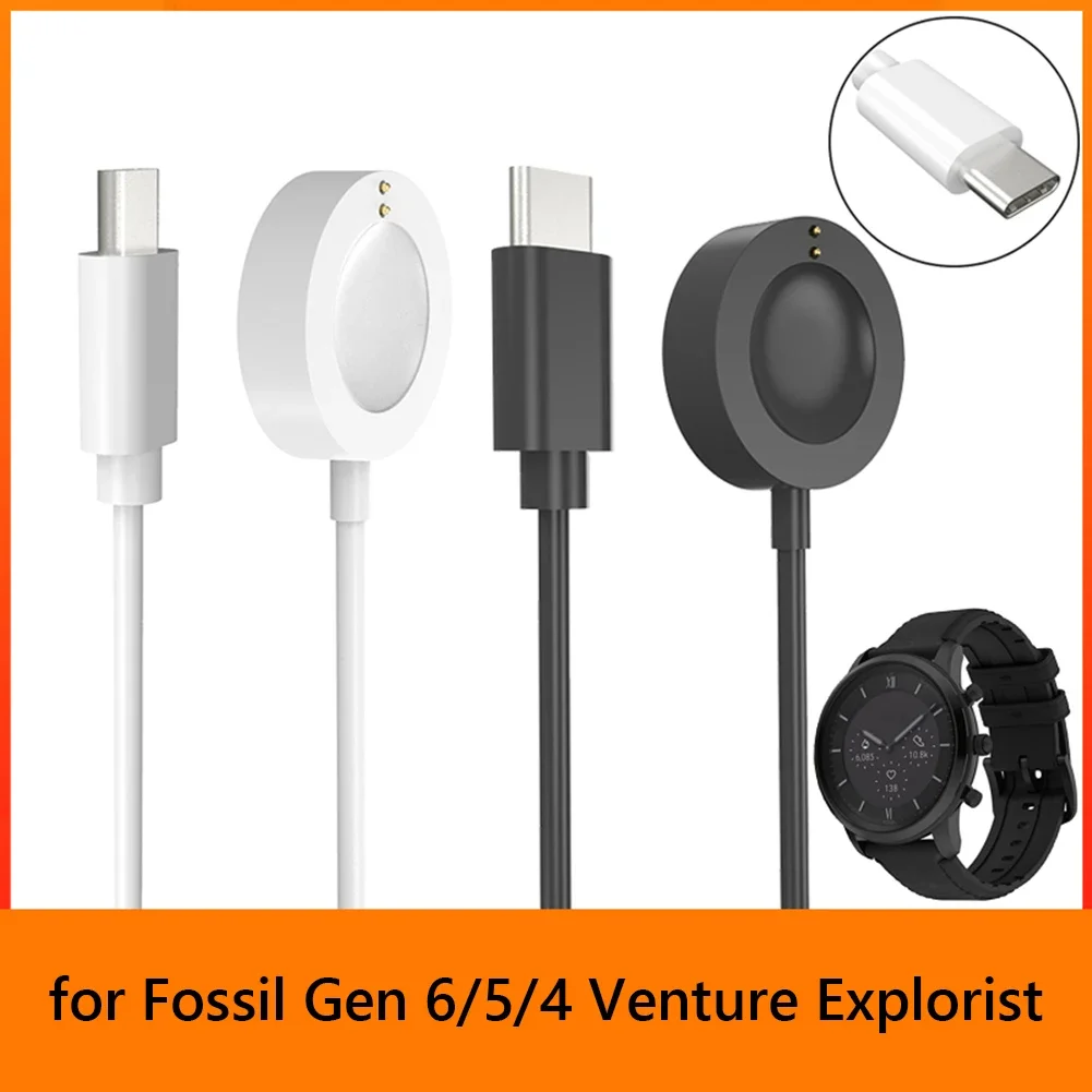 1M USB Type-C Magnetic Fast Ch - Fossil Watches Smartwatch Charger บทวิจารณ์และราคา