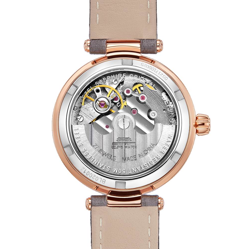 นาฬิกาปักกิ่ง นาฬิกาจักรกลอัตโ - Skeleton Mechanical Watch บทวิจารณ์และราคา