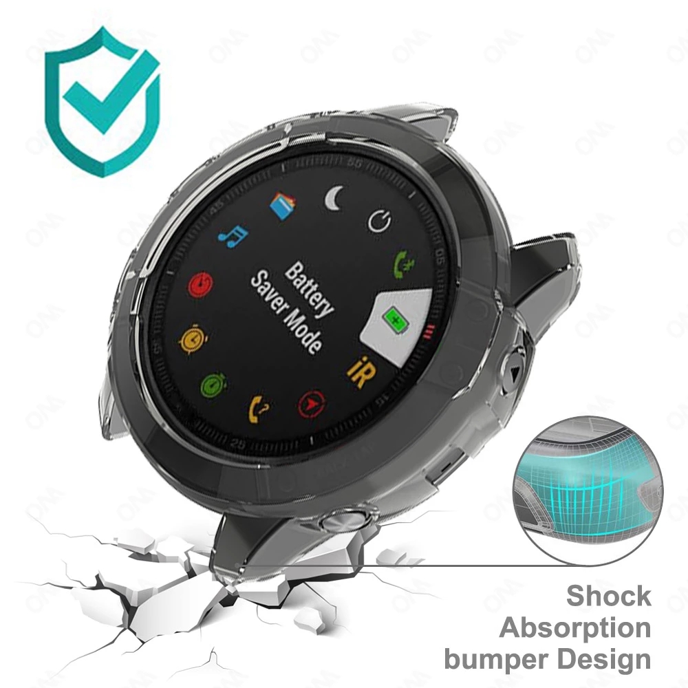 Soft TPU สําหรับ Garmin Fenix  - Xwatch Smartwatch บทวิจารณ์และราคา