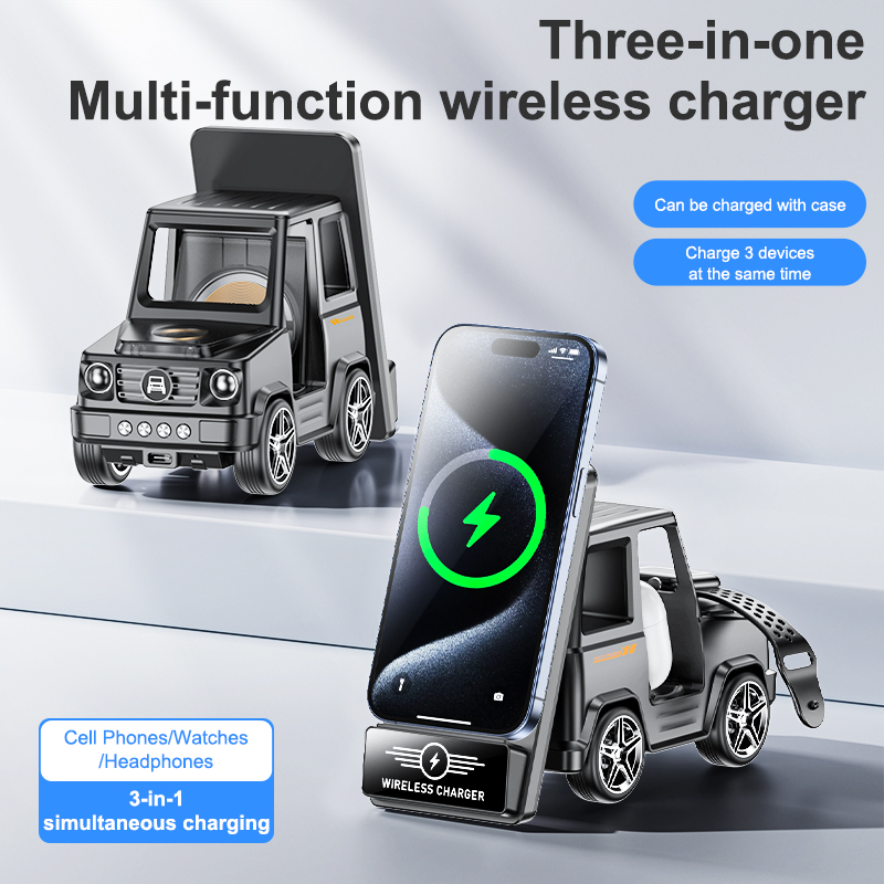 มัลติฟังก์ชั่นไร้สาย Charger 3 - Smartwatch Watches For Iphone บทวิจารณ์และราคา