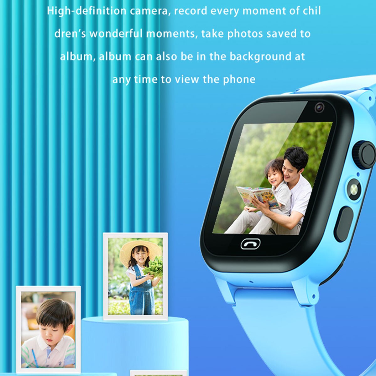 สมาร์ทวอท์ชสำหรับเด็ก SOS Call - Smartwatch Watches Gift For Boys บทวิจารณ์และราคา