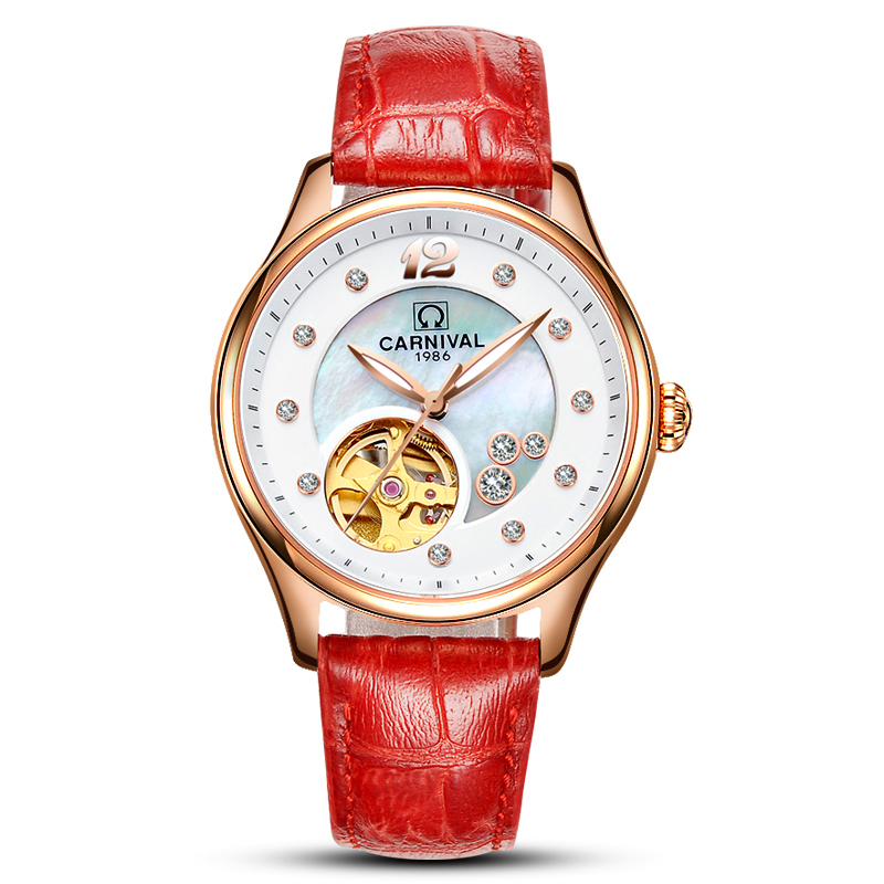 สวิตเซอร์แลนด์คาร์นิวัล ลักชัว - Skeleton Mechanical Watch บทวิจารณ์และราคา