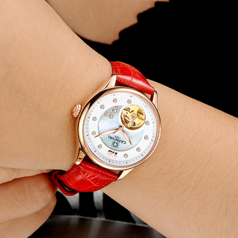 สวิตเซอร์แลนด์คาร์นิวัล ลักชัว - Skeleton Mechanical Watch บทวิจารณ์และราคา