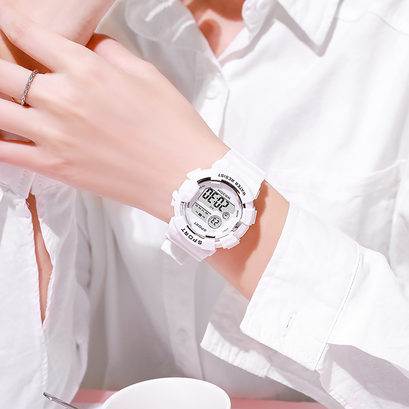 แฟชั่นนาฬิกาเด็กส่องสว่างกันน้ - Smartwatch Watches Gift For Boys บทวิจารณ์และราคา