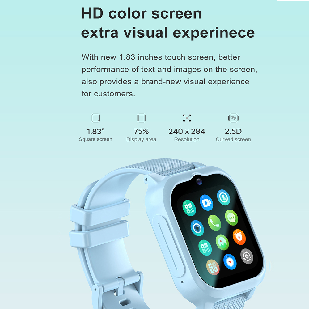 สมาร์ทวอท์ชเด็ก 4G GPS WIFI Vi - Smartwatch Watches Gift For Boys บทวิจารณ์และราคา
