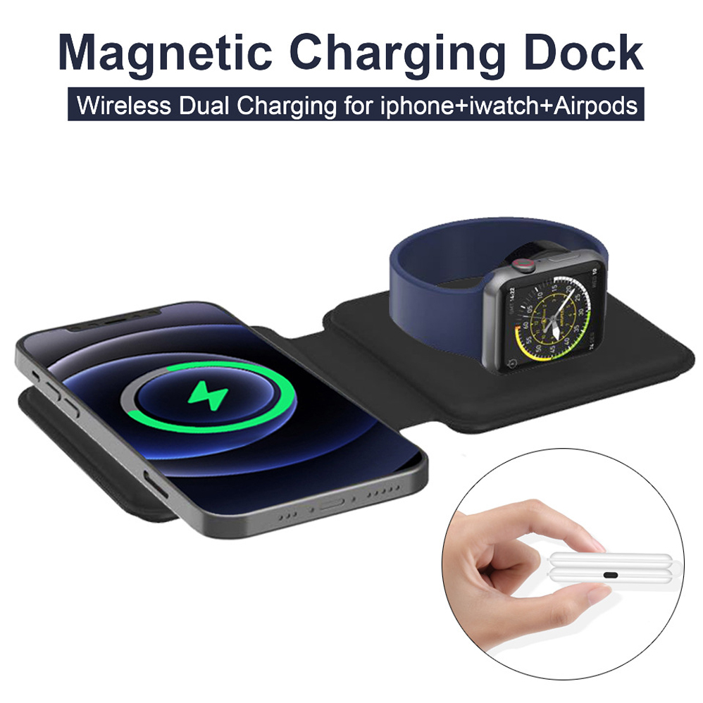 2IN1 Magsafe Duo Magnetic Wire - Xwatch Smartwatch บทวิจารณ์และราคา