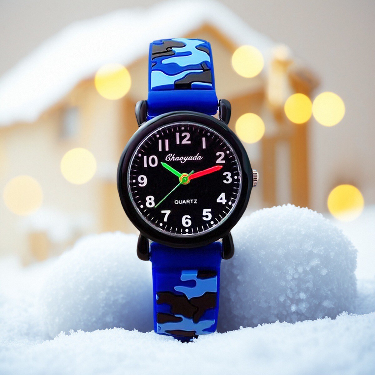 เด็กชายหญิงนาฬิกาข้อมือควอตซ์แ - Smartwatch Watches Gift For Boys บทวิจารณ์และราคา