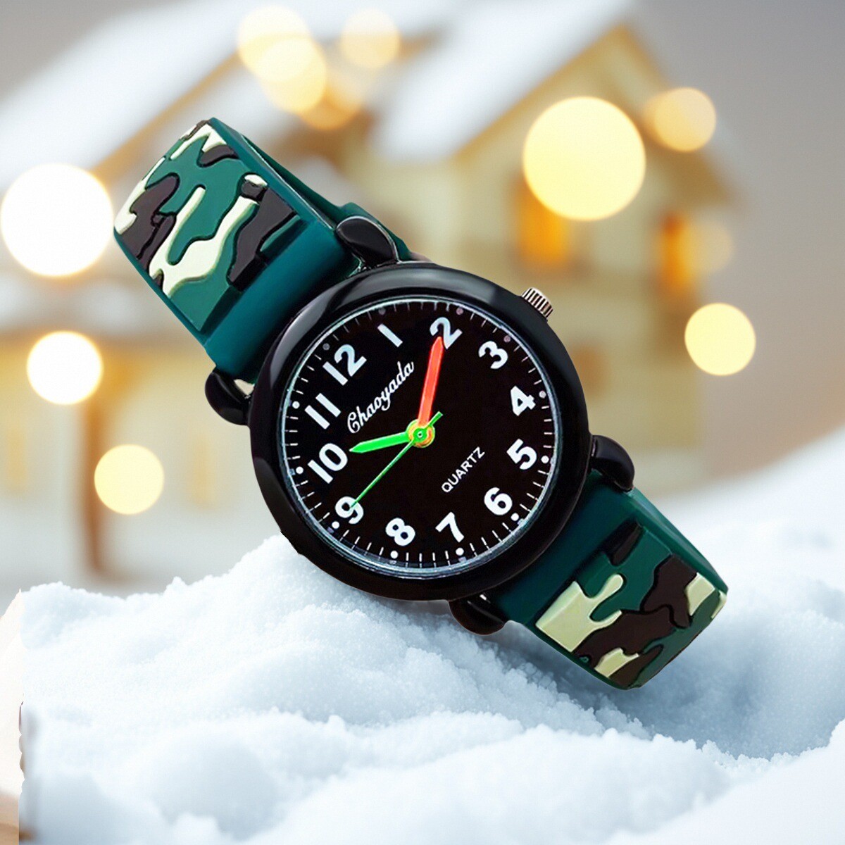 เด็กชายหญิงนาฬิกาข้อมือควอตซ์แ - Smartwatch Watches Gift For Boys บทวิจารณ์และราคา