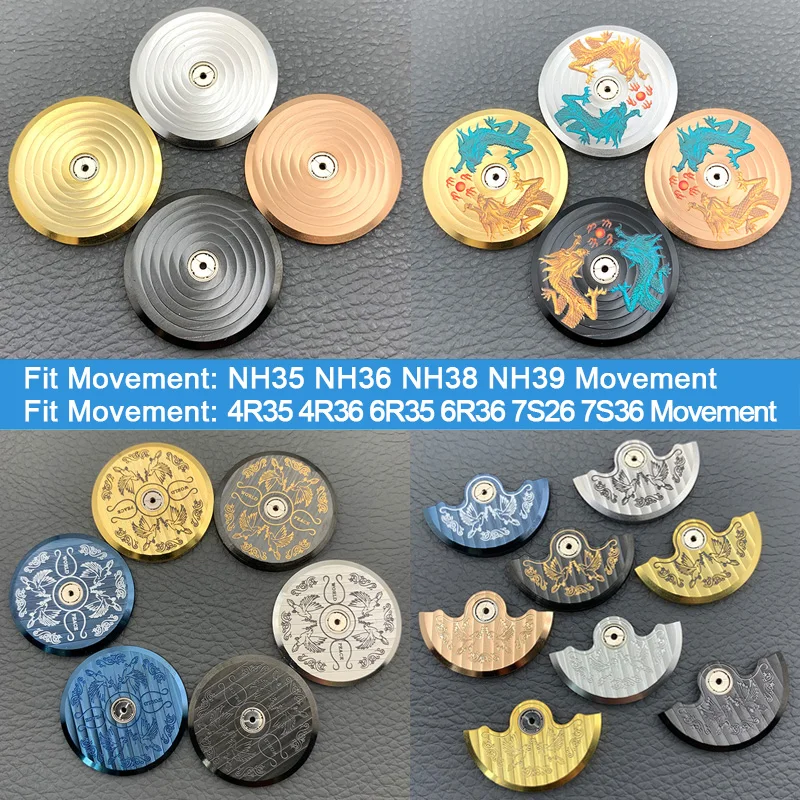 NH35 Series การเคลื่อนไหวอัตโน - Watch Movement Rotor บทวิจารณ์และราคา