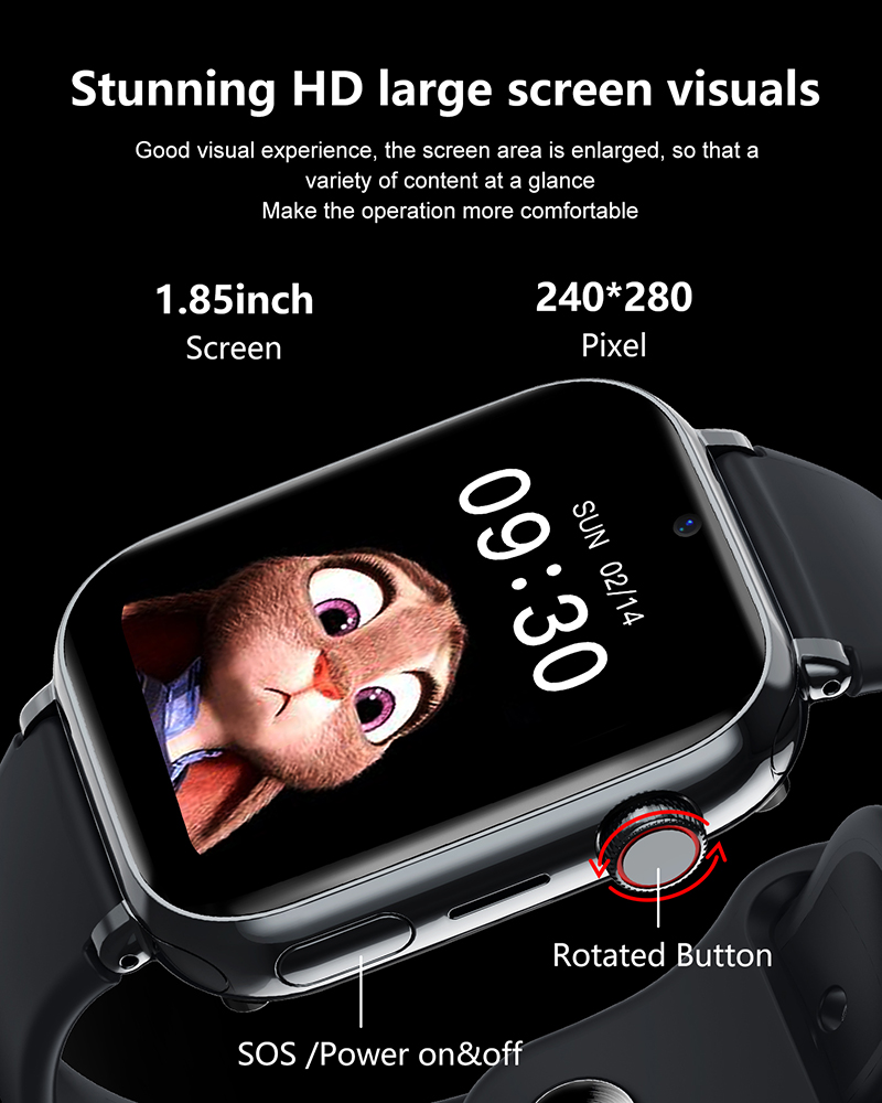 4G สมาร์ทวอทช์สำหรับเด็ก LBS ต - Kids Watches Not Smartwatch บทวิจารณ์และราคา