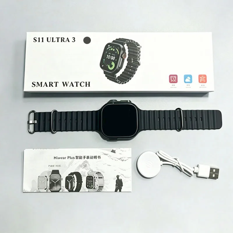 S11 Ultra 3 สมาร์ทวอทช์สำหรับผ - Watch Smartwatch Android บทวิจารณ์และราคา