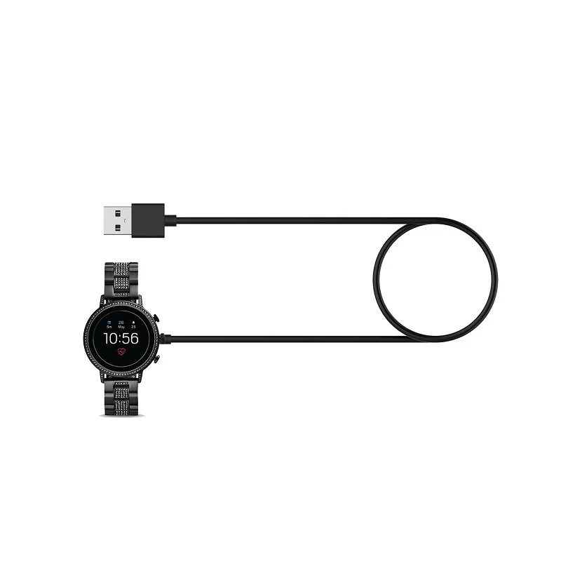 แท่นชาร์จแม่เหล็ก USB แบบเร็วส - Fossil Watches Smartwatch Charger บทวิจารณ์และราคา