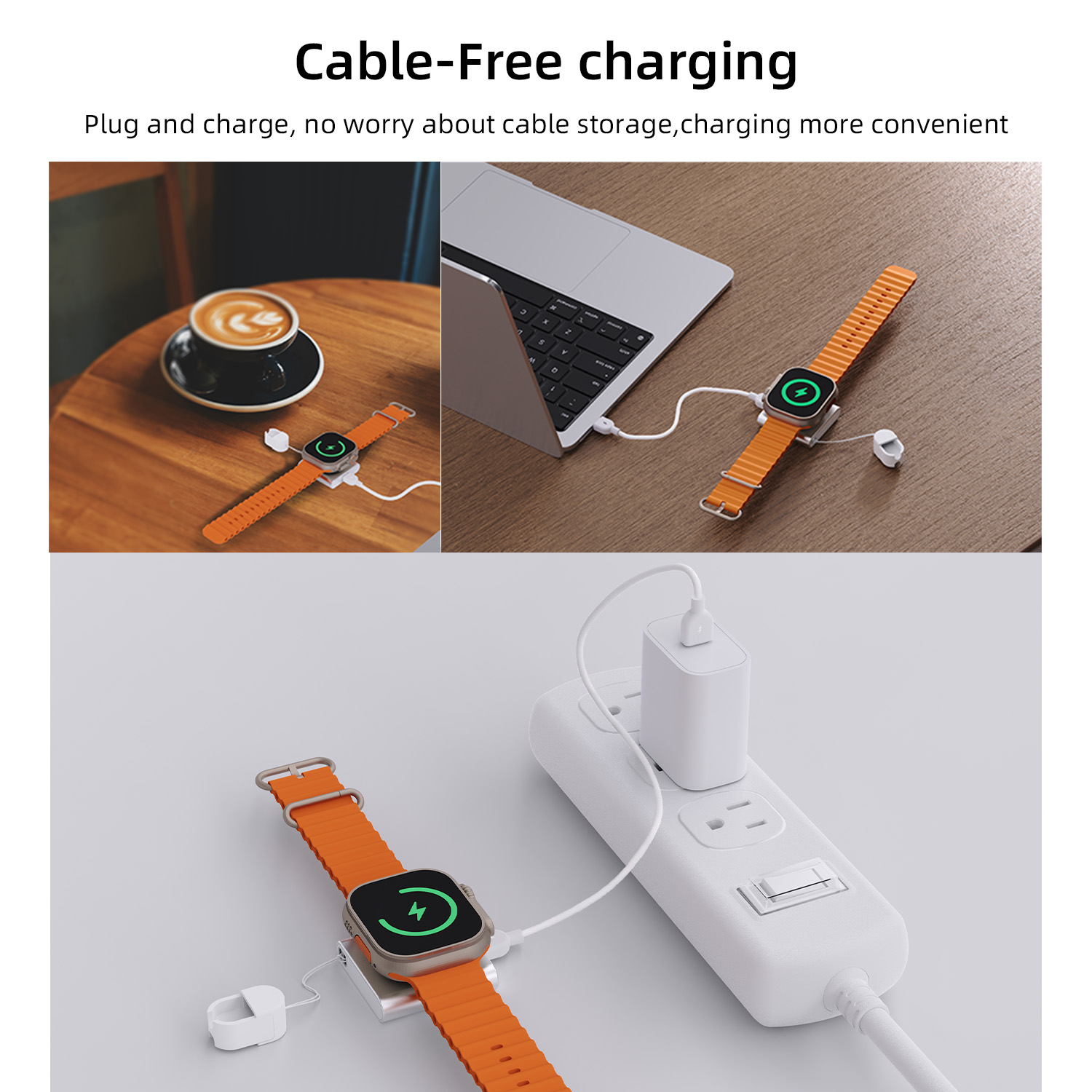 โบโนลาสำหรับแอปเปิ้ลวอทช์ชาร์จ - Smartwatch Watches For Iphone บทวิจารณ์และราคา