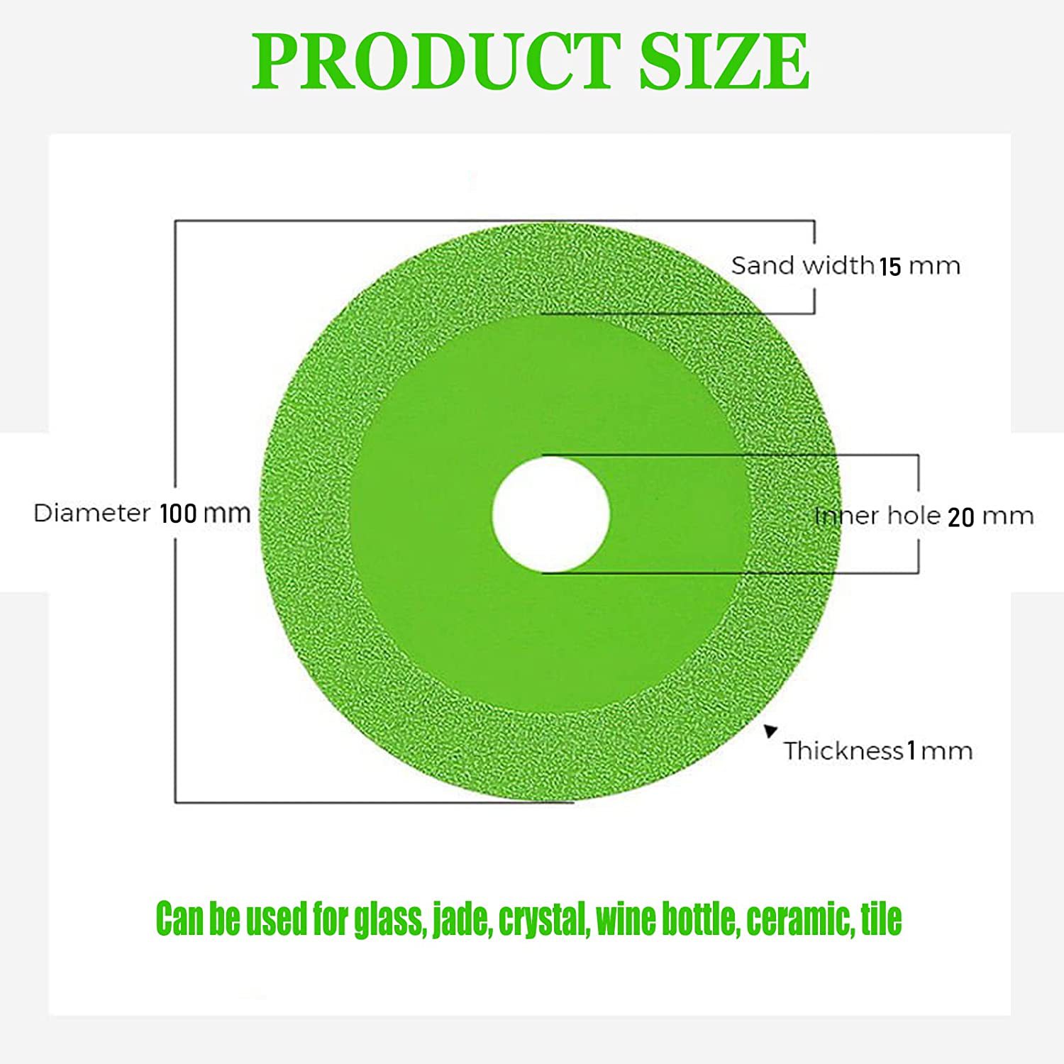ใบตัดกระจกขนาด 22 มม. ใบเลื่อย - Crystal Press Tool บทวิจารณ์และราคา