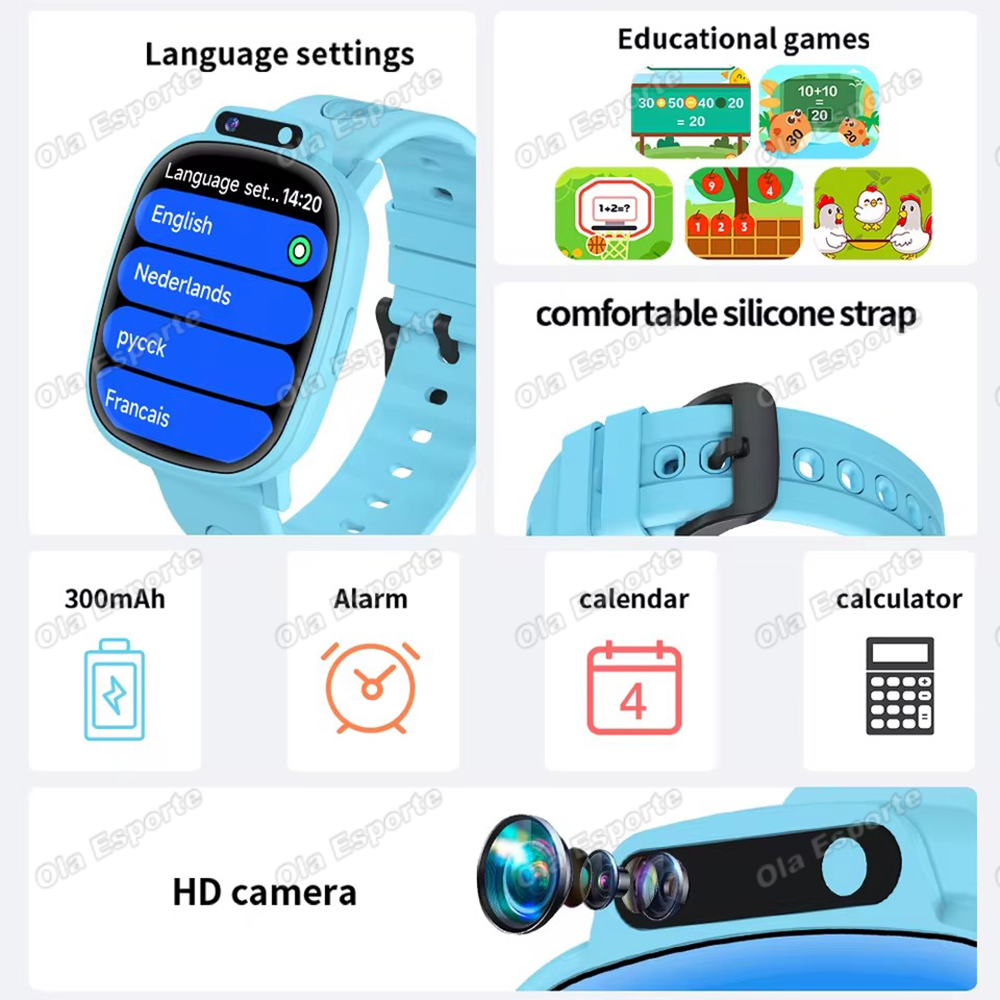 นาฬิกาสมาร์ทวอทช์เด็ก รุ่นใหม่ - Smartwatch Watches Gift For Boys บทวิจารณ์และราคา