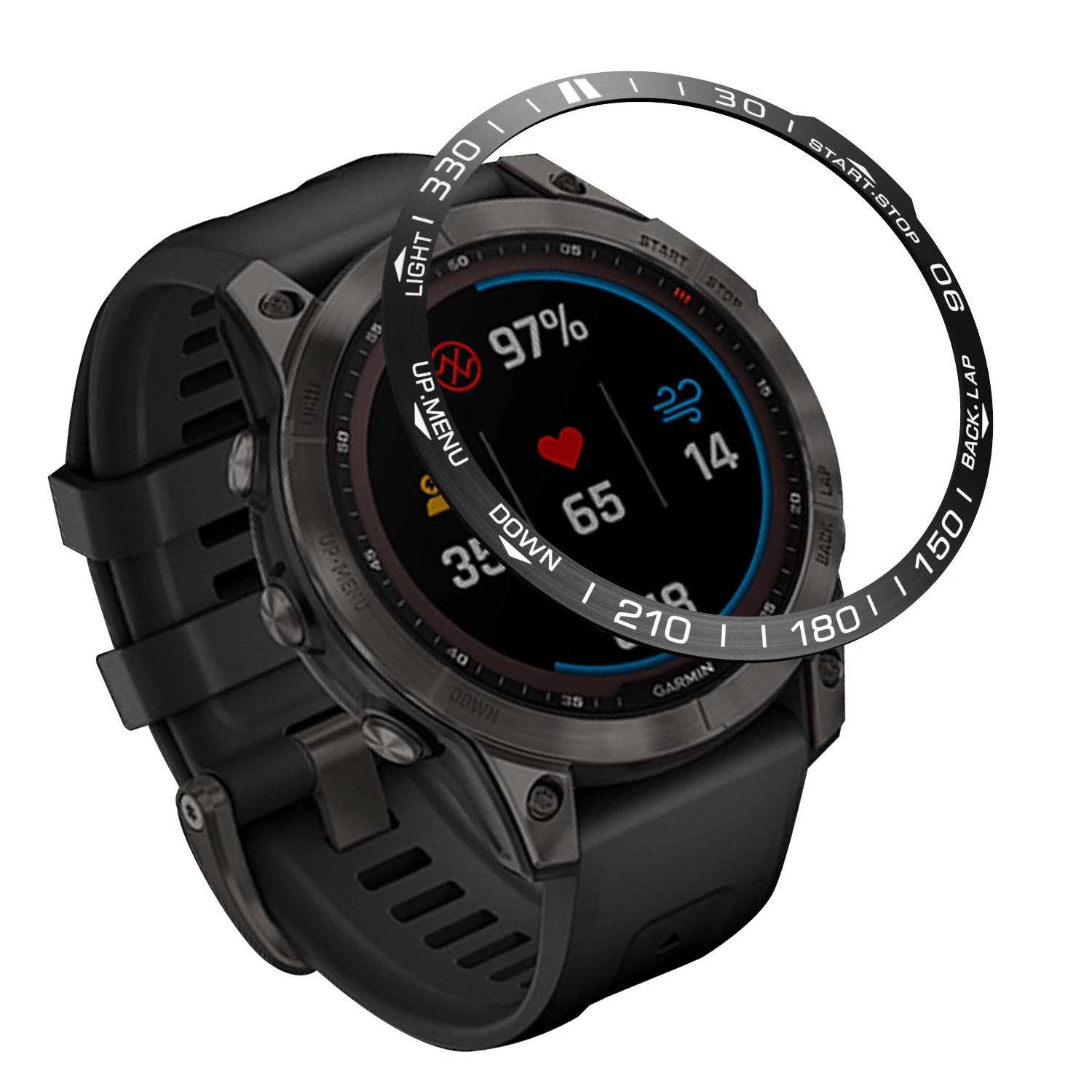 BEZEL สําหรับ Garmin Fenix 7 7 - Xwatch Smartwatch บทวิจารณ์และราคา