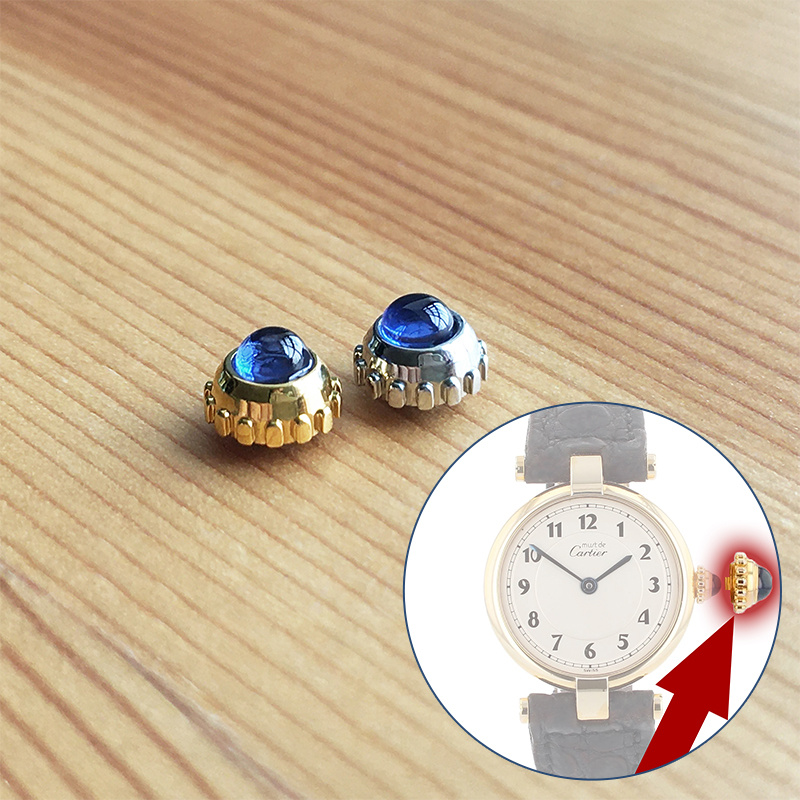 Sapphire นาฬิกา Crown สำหรับ C - Cartier Watch Tank บทวิจารณ์และราคา