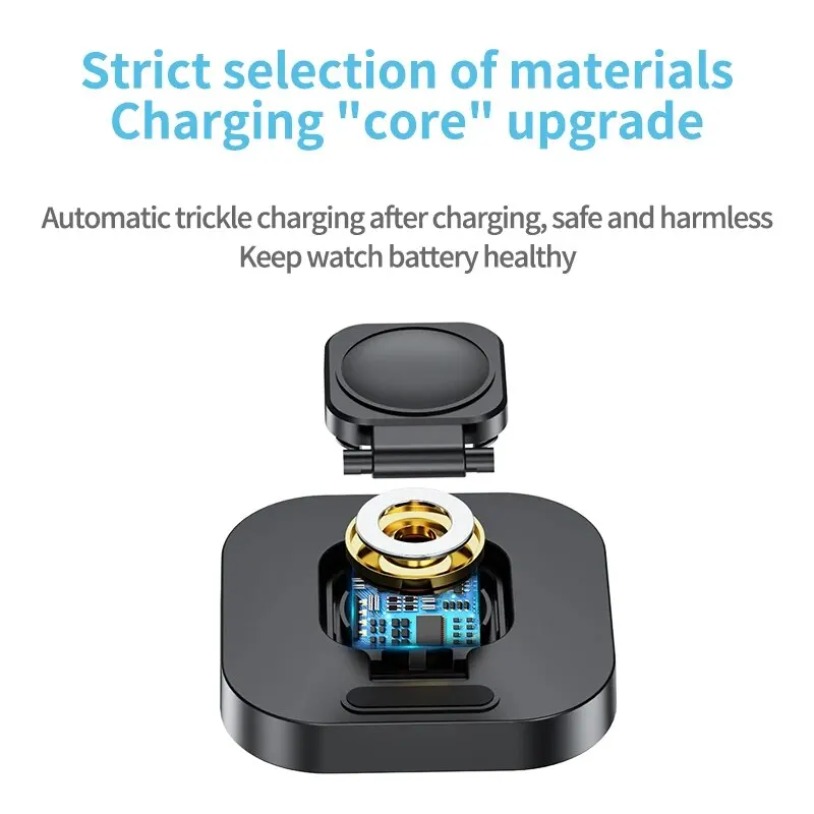 แท่นชาร์จไร้สายแบบแม่เหล็กพกพา - Smartwatch Watches For Iphone บทวิจารณ์และราคา