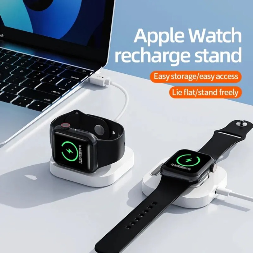 แท่นชาร์จไร้สายแบบแม่เหล็กพกพา - Smartwatch Watches For Iphone บทวิจารณ์และราคา