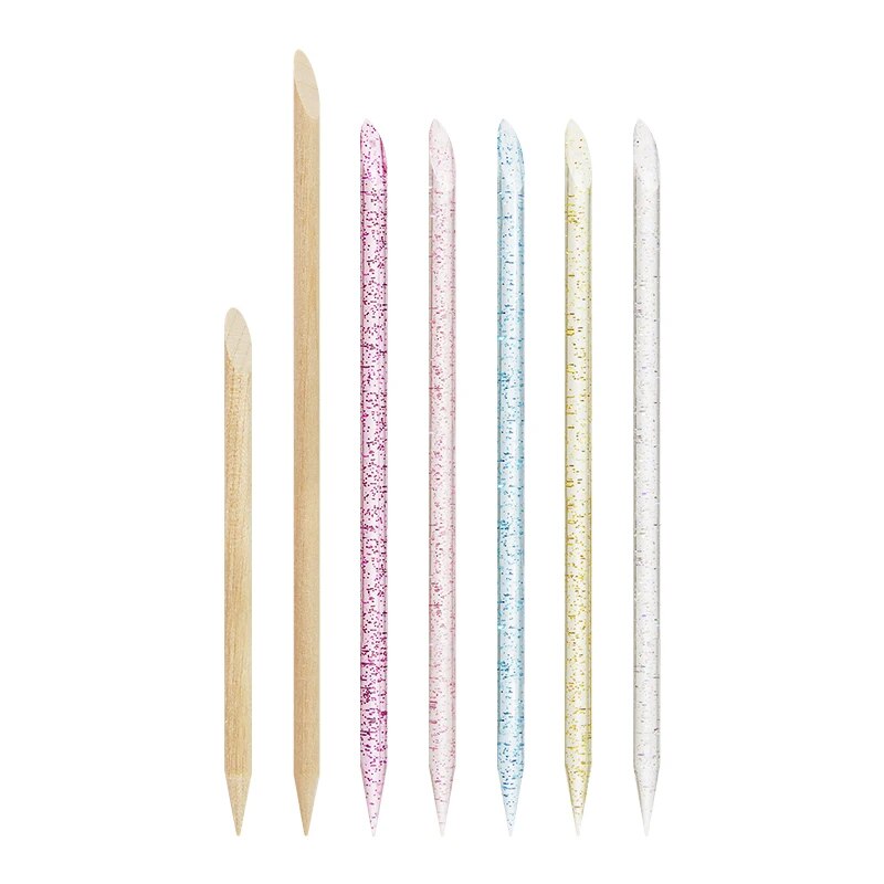 50ชิ้นก้านที่ขูดเล็บเล็บคริสตั - Crystal Press Tool บทวิจารณ์และราคา