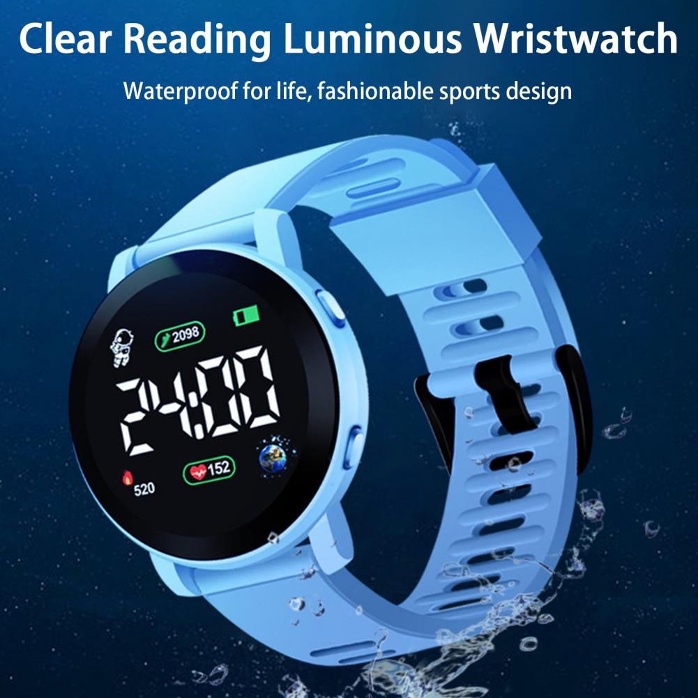 นาฬิกาดิจิตอล LED สำหรับเด็ก ก - Kids Watches Not Smartwatch บทวิจารณ์และราคา