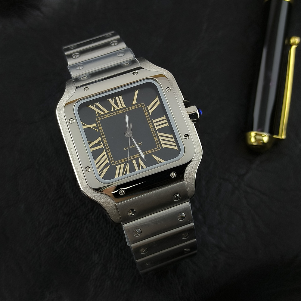 นาฬิกา NH35 คุณภาพสูง สแตนเลส  - Skeleton Mechanical Watch บทวิจารณ์และราคา