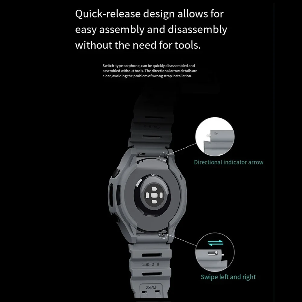 สายรัดซิลิโคนสําหรับ Samsung ส - Watch Smartwatch Android บทวิจารณ์และราคา