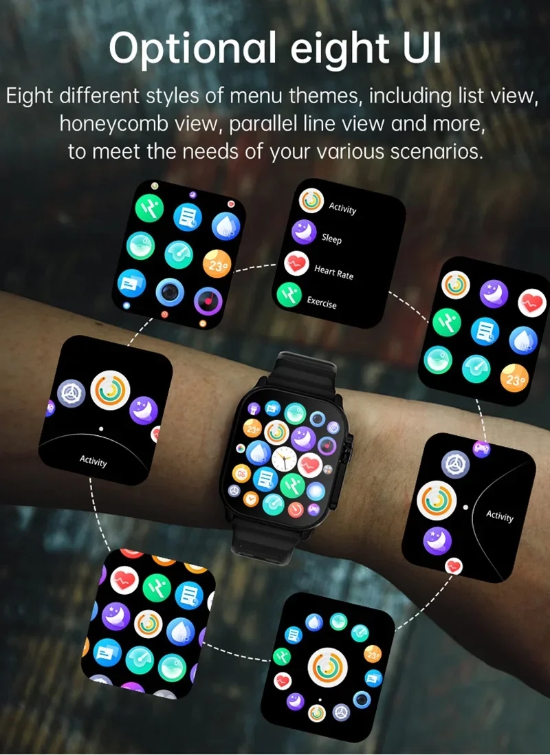 Original T900 Ultra 2 สมาร์ทนา - Smartwatch Watches Price บทวิจารณ์และราคา