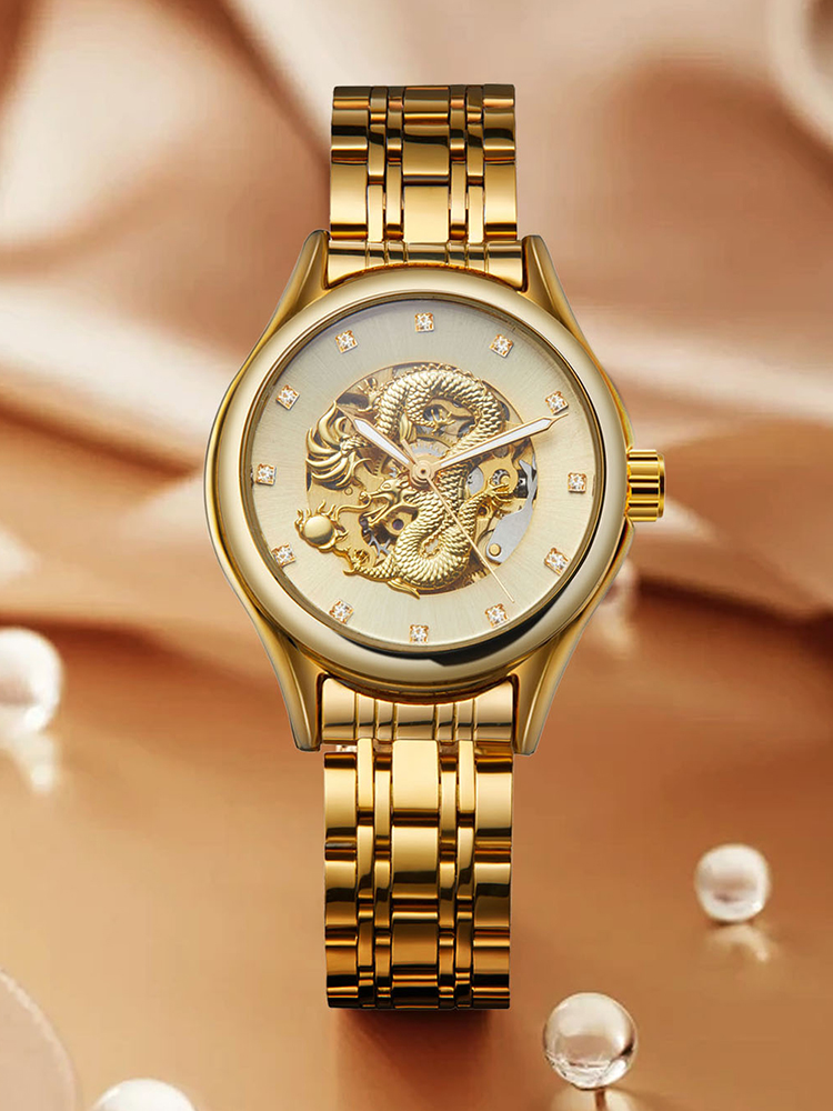 T-WINNER High-end Luxury Drago - Skeleton Mechanical Watch บทวิจารณ์และราคา