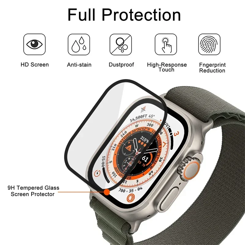 ป้องกันหน้าจอโค้งเต็มรูปแบบสํา - Apple Watch Band บทวิจารณ์และราคา