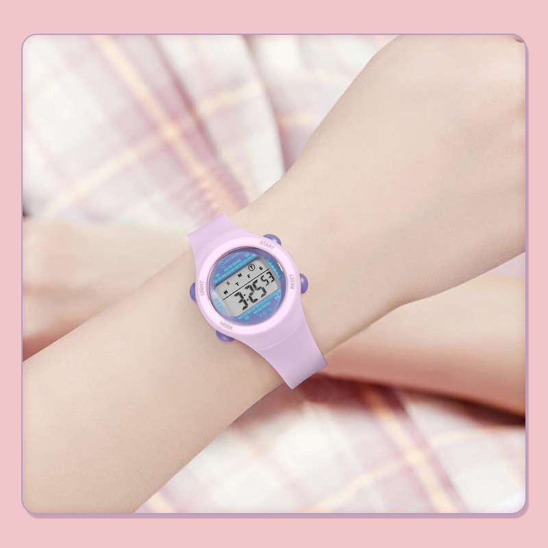นาฬิกานักศึกษาชายกลางน่ารักสีช - Smartwatch Watches Gift For Boys บทวิจารณ์และราคา