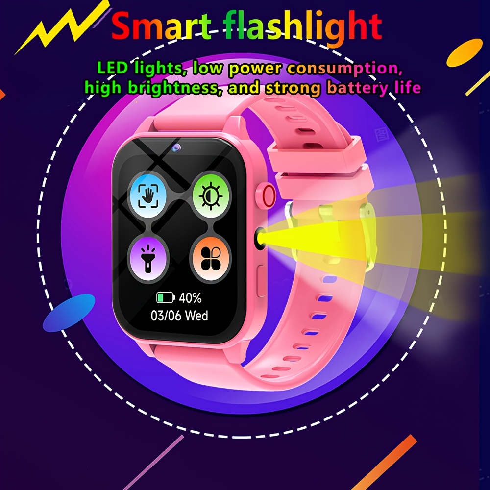 นาฬิกาอัจฉริยะสำหรับเด็ก, เกมป - Smartwatch Watches Gift For Boys บทวิจารณ์และราคา
