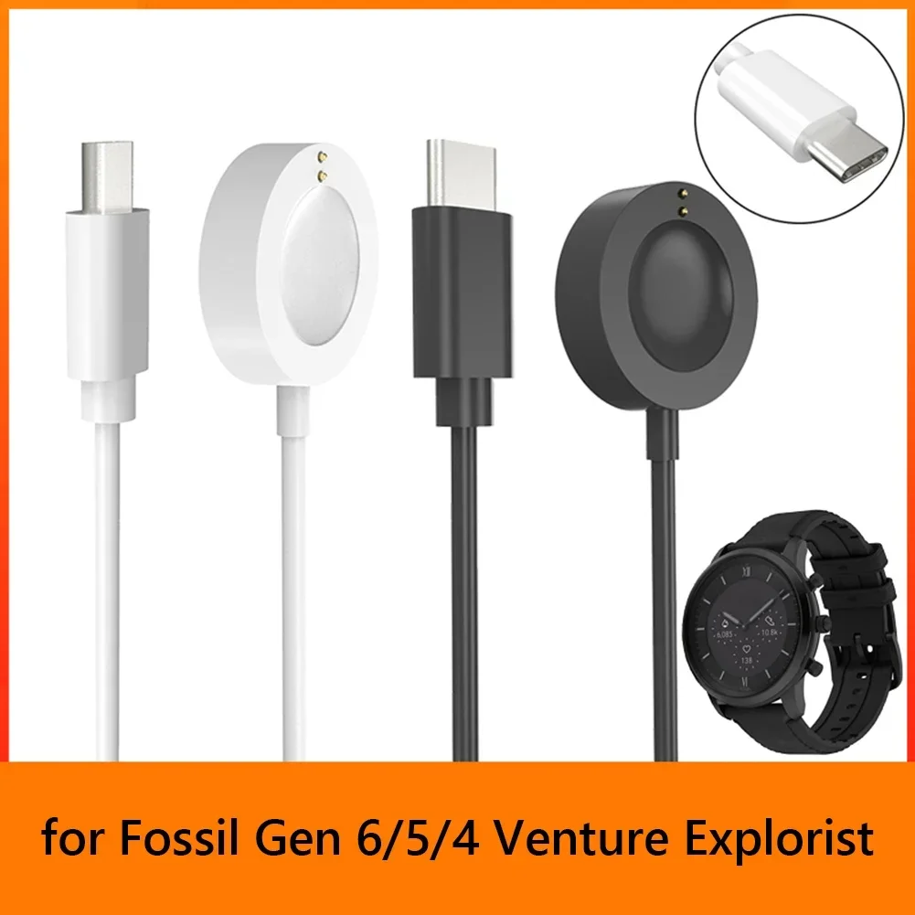 1M USB Type-C แท่นชาร์จแม่เหล็ - Fossil Watches Smartwatch Charger บทวิจารณ์และราคา