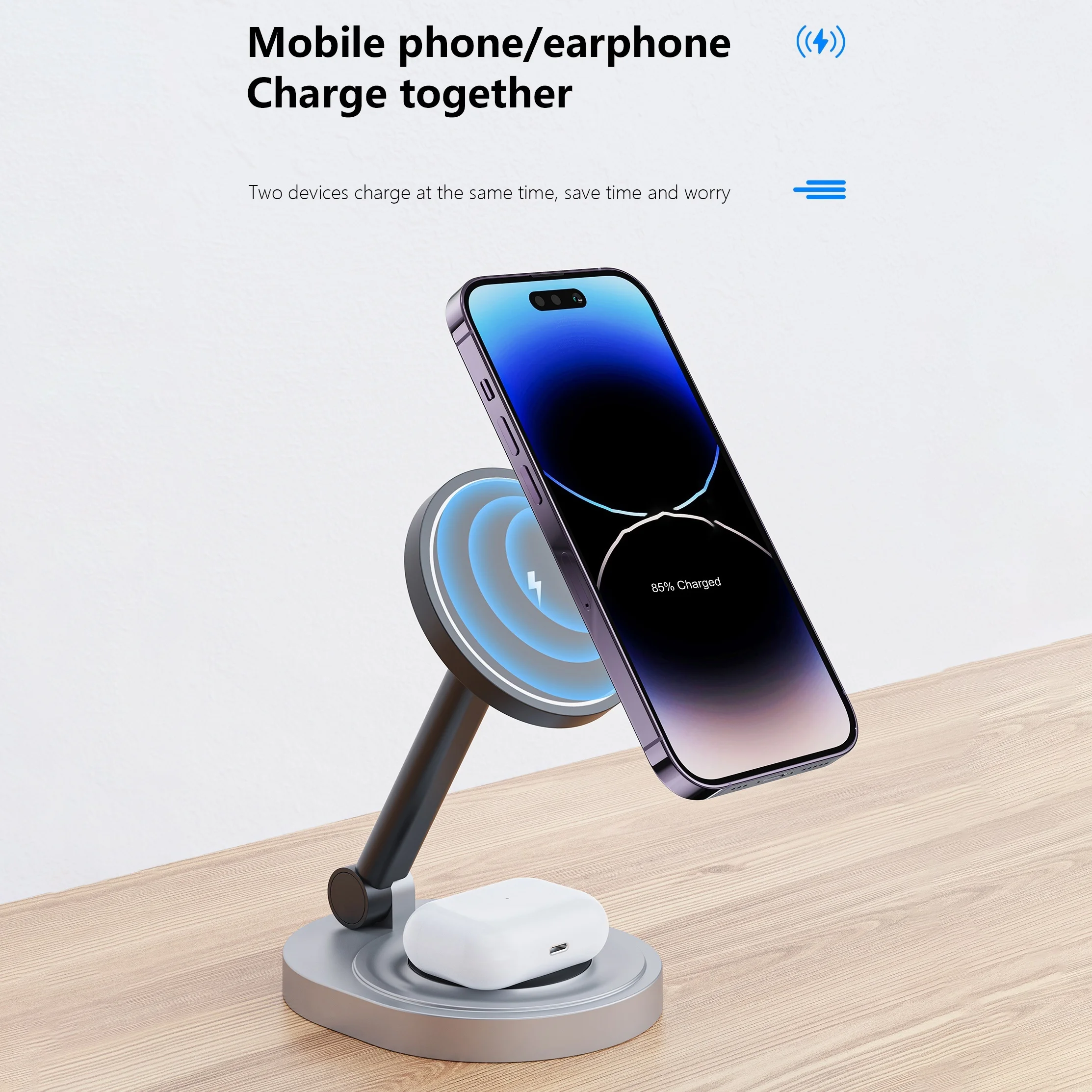 2 In 1 Magnetic Wireless Charg - Xwatch Smartwatch บทวิจารณ์และราคา