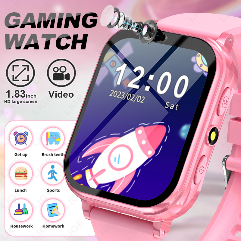 LIGE เด็กสมาร์ทวอท์ชเด็กผู้หญิ - Kids Watches Not Smartwatch บทวิจารณ์และราคา