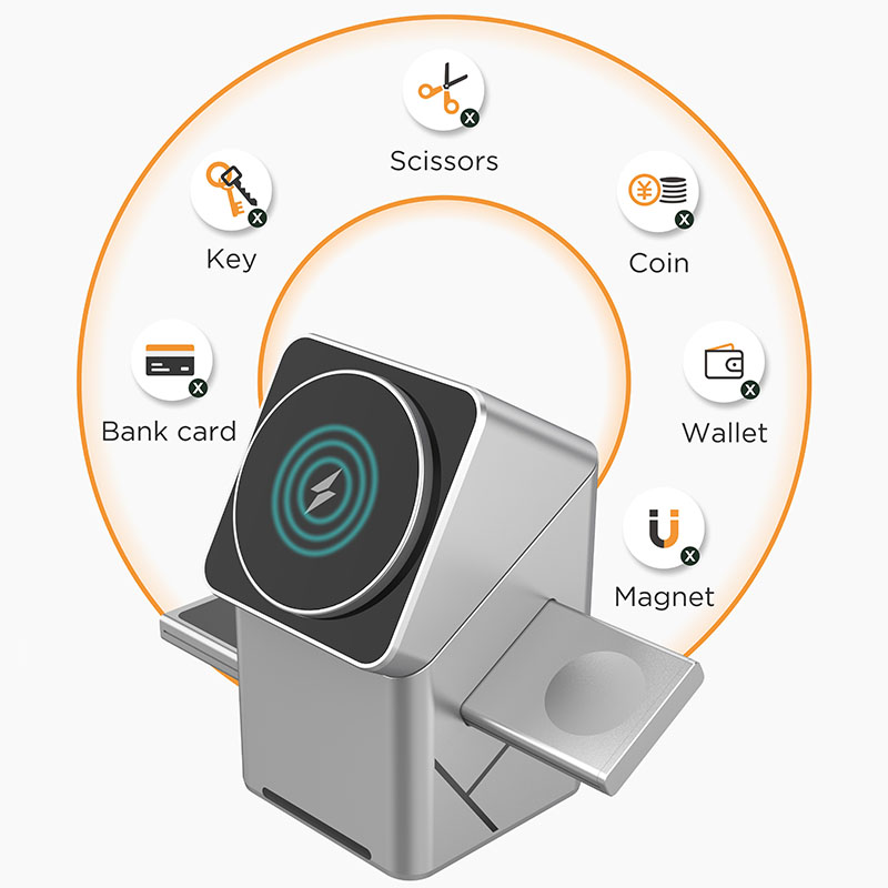 แท่นชาร์จไร้สายแบบหมุนได้ 15W  - Smartwatch Watches For Iphone บทวิจารณ์และราคา