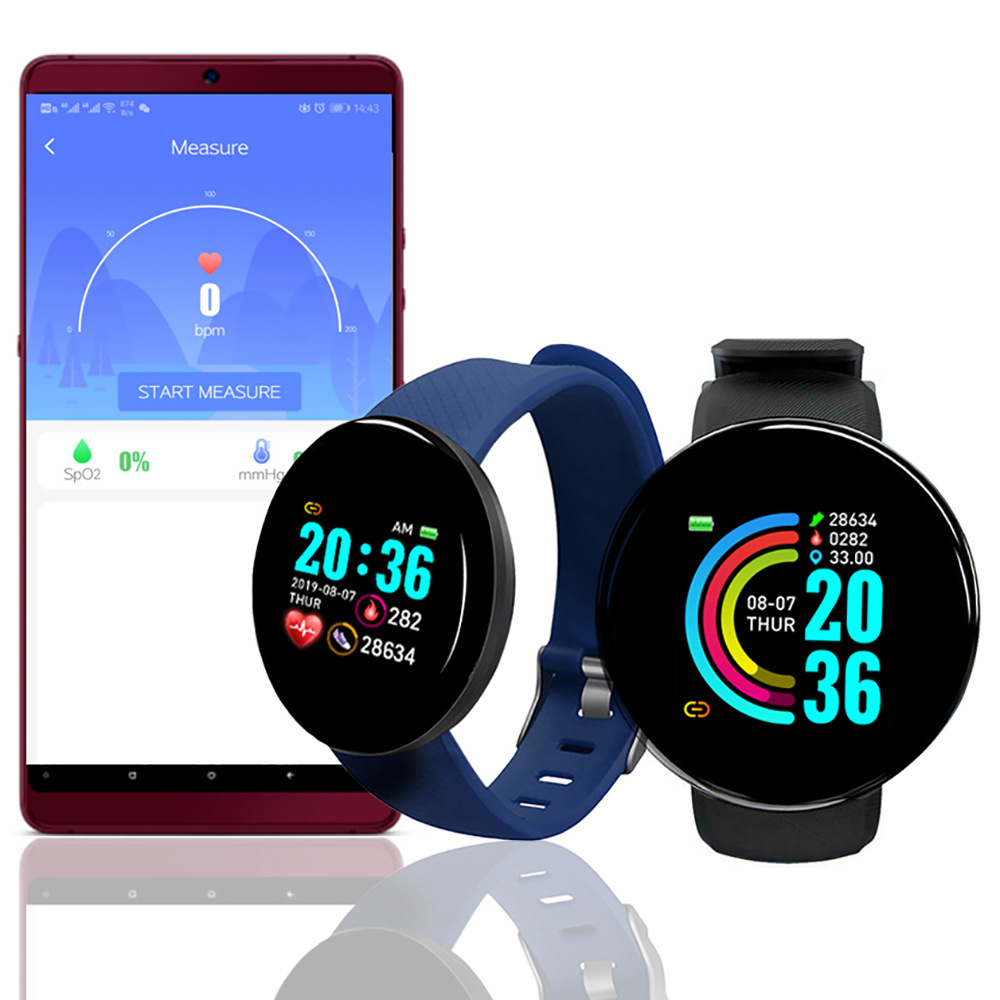 D18 สมาร์ทนาฬิกา Heart Rate Mo - Watch Smart Y68 บทวิจารณ์และราคา